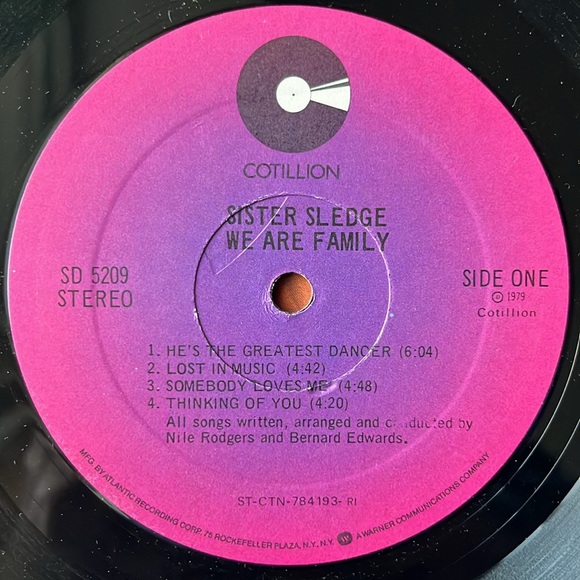 Sister Sledge - “We Are Family” Vinyl LP - Picture 4 of 5